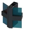 BIPV curtain wall profile