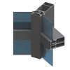 BIPV curtain wall profile