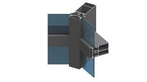 BIPV curtain wall profile
