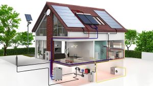Residential photovoltaic energy storage integrated scenario