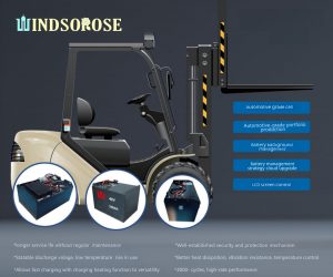 intelligent lithium forklift battery